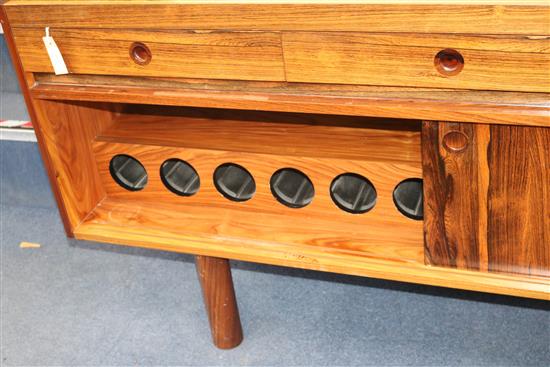 Robert Heritage for Archie Shine, a rosewood sideboard, W.211cm